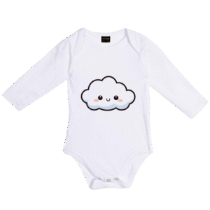 White Long Sleeve Baby Grow (18–24 Months)