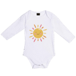 White Long Sleeve Baby Grow (18–24 Months)
