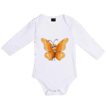 White Long Sleeve Baby Grow (18–24 Months)