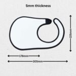 Neoprene Rubber Baby Bib